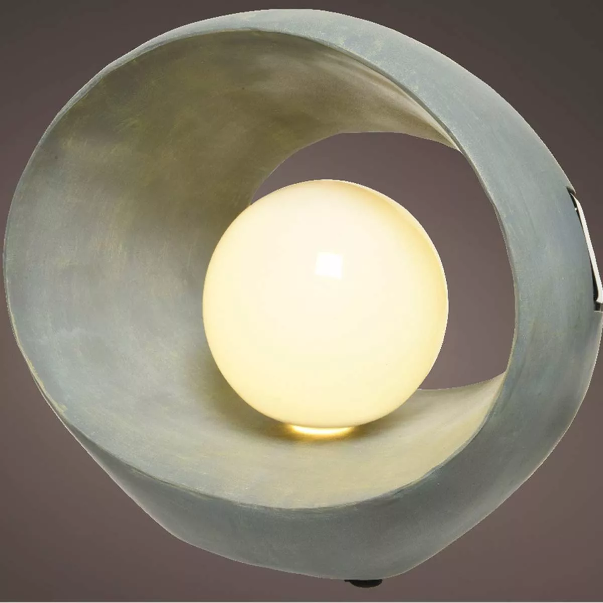Lampa solarna lekka szary