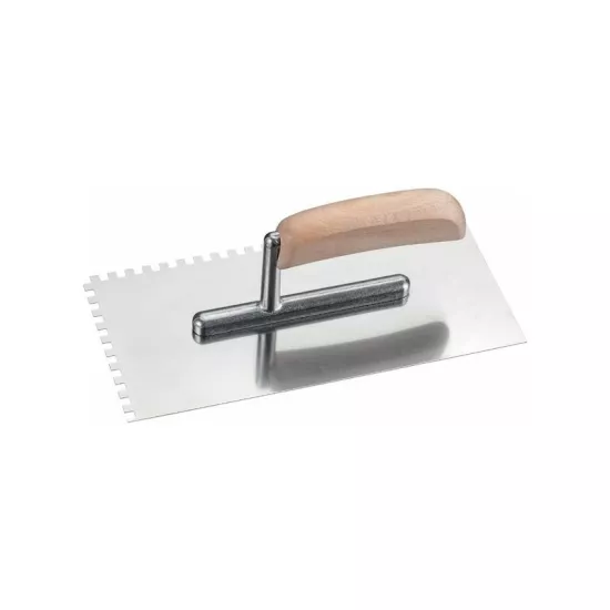 Paca nierdzewna zębata 13 x 27 cm z zębem 6 x 6 mm