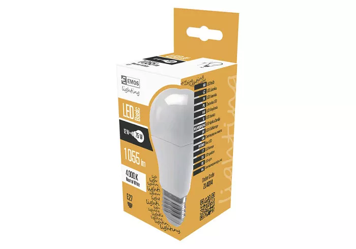 Żarówka LED A60 12W E27