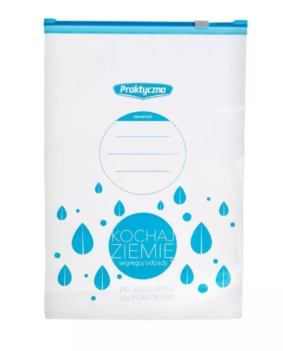Woreczki prakt. z suwakiem 2.5l  15szt