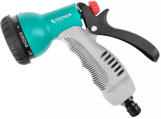 Pistolet zraszający 9-pozycyjny z tworzywa Khayner