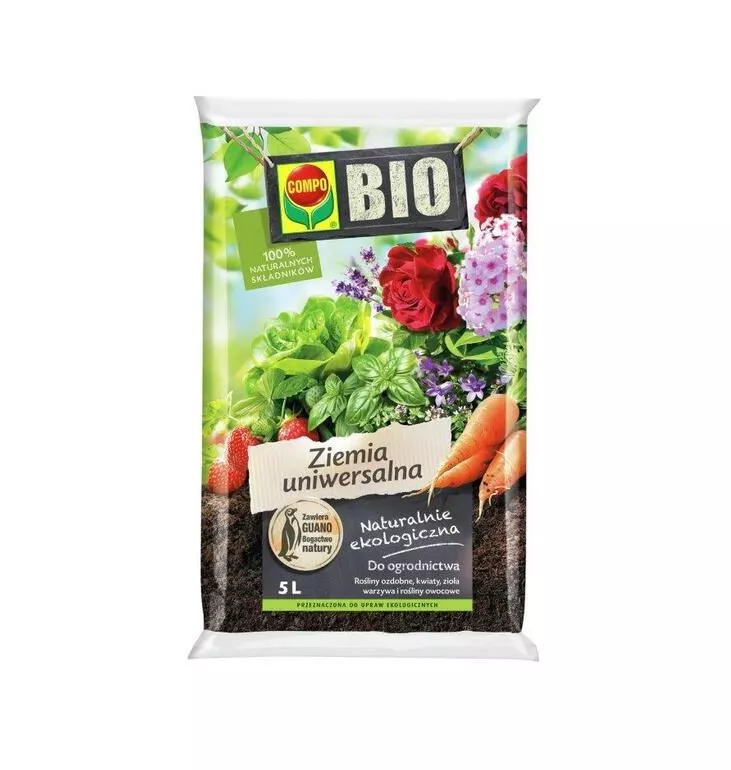 Ziemia uniwersalna Bio 5 l Compo
