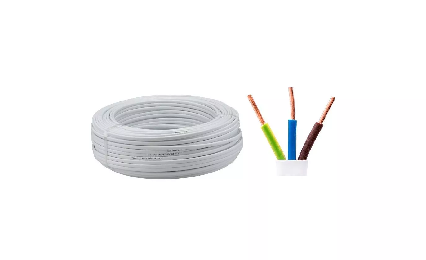 Przewód  YDYP 3x2.5mm2 25m