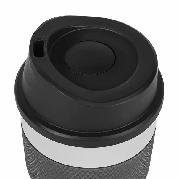 Kubek termiczny Elliot 330 ml szary z ustnikiem