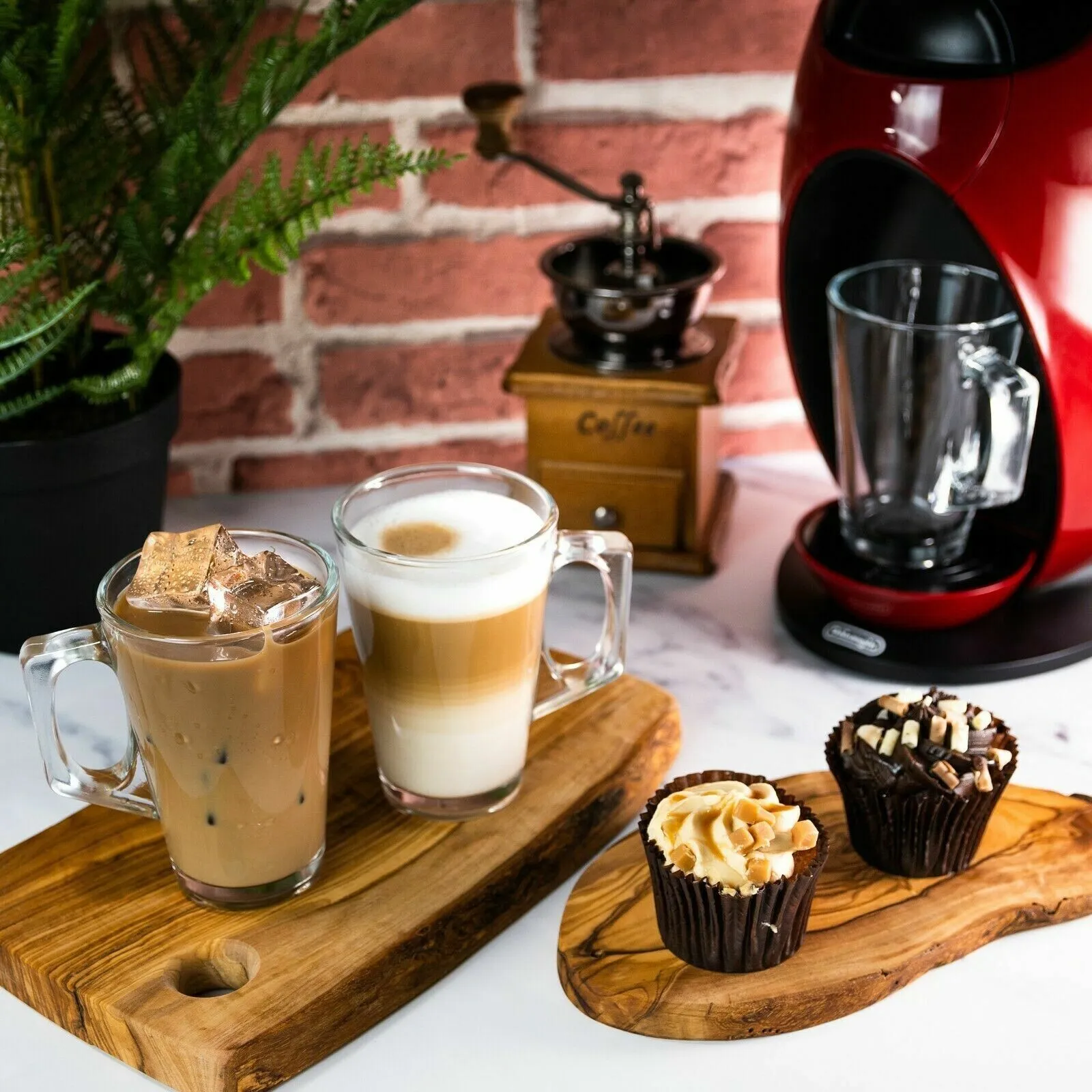 Szklanki do Latte, herbaty Dolce Gusto 240 ml 6 szt.
