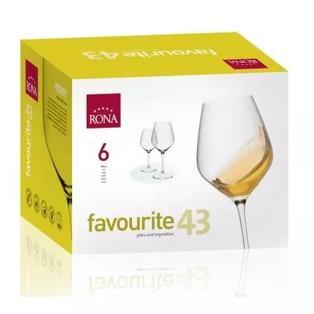 Kieliszki do wina RONA FAVOURITE 430 ml