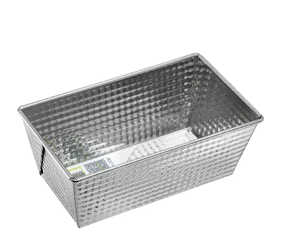 Blacha keksówka fakturowana 20 x 12 x 8 cm Szarlotta
