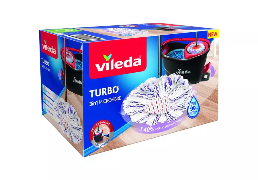 Mop obrotowy Turbo 3w1 microfibre Vileda