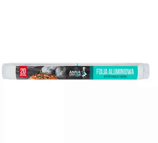 Folia aluminiowa 20 m rolka