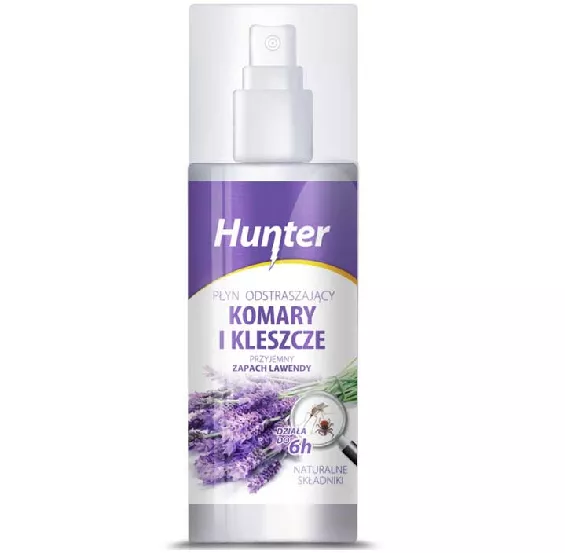 Hunter płyn odstraszający komary i kleszcze 100ml