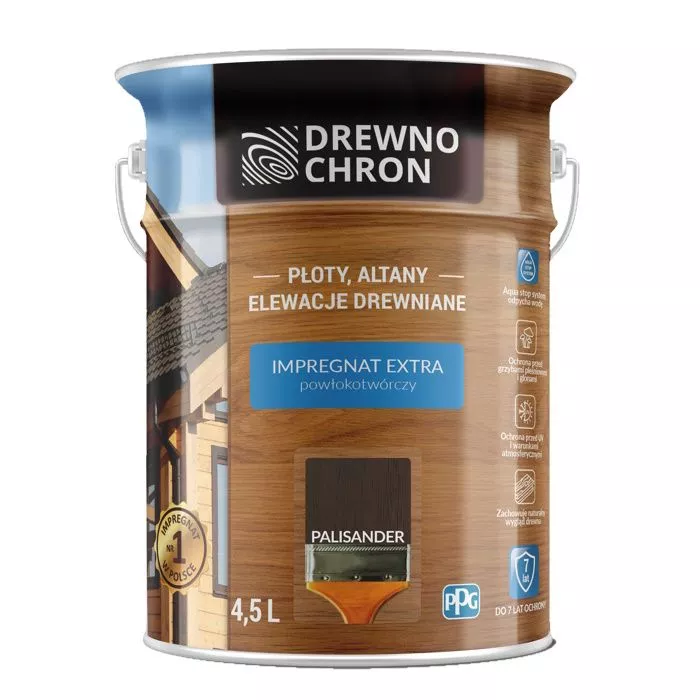 Impregnat do drewna Drewnochron  4.5 l palisander