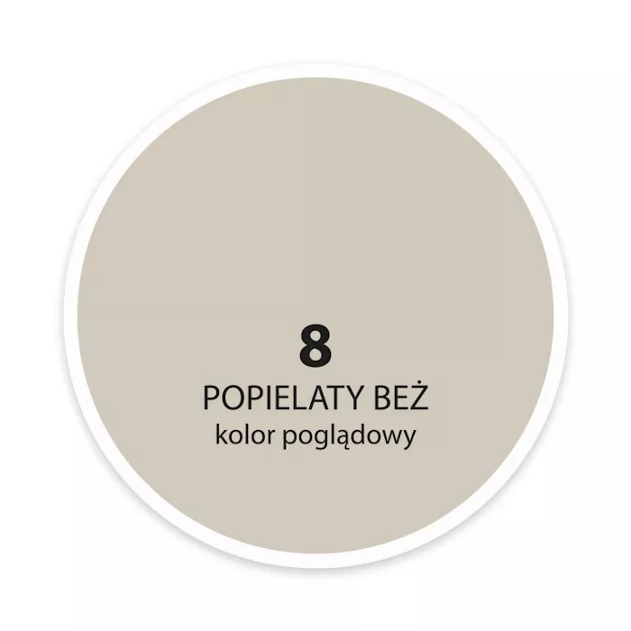 Farba lateksowa Moc Koloru 2,5 l popielaty beż