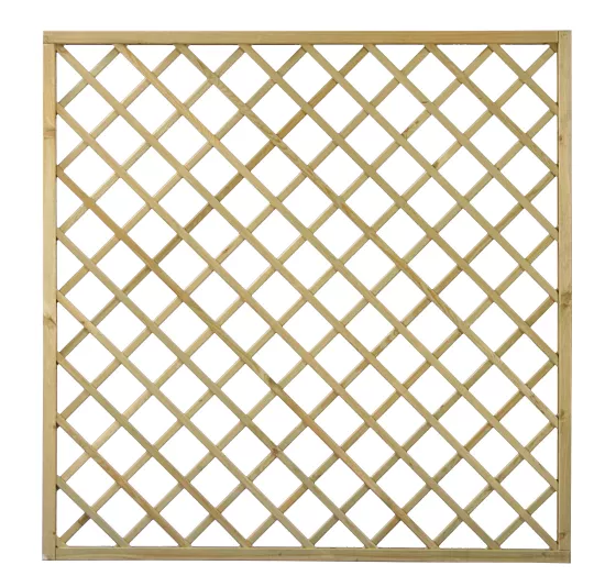 Kratka ogrodowa Diagonalna R34 prosta 180 x 180 cm naturalna