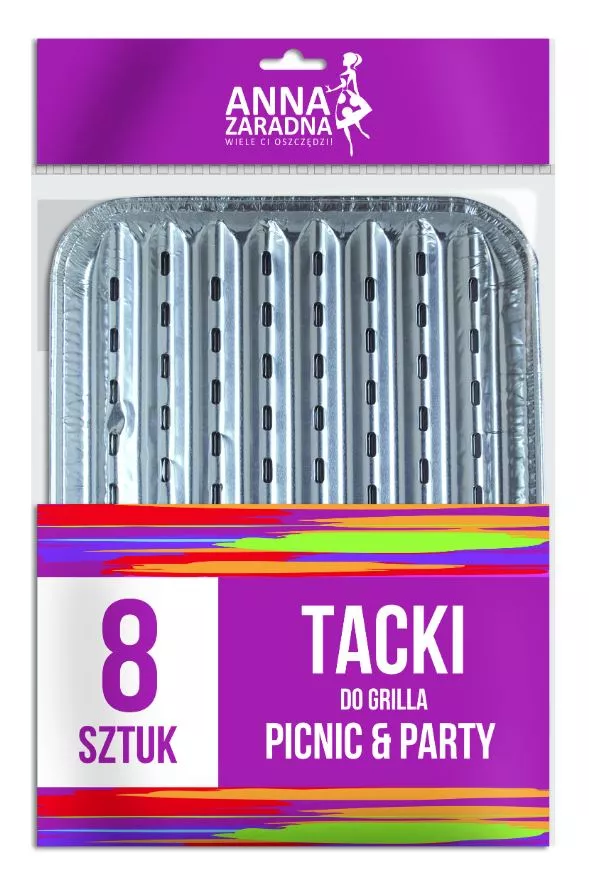 Tacki do grilla 8 szt. Anna Zaradna