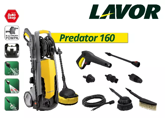 Myjka wysokociśnieniowa Predator 160 Lavor