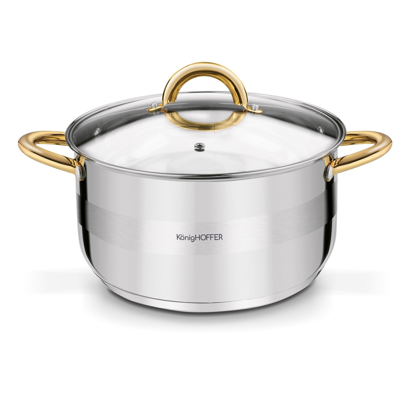 Garnek Ze Stali Nierdzewnej Konighoffer Faro Gold 9,2 l