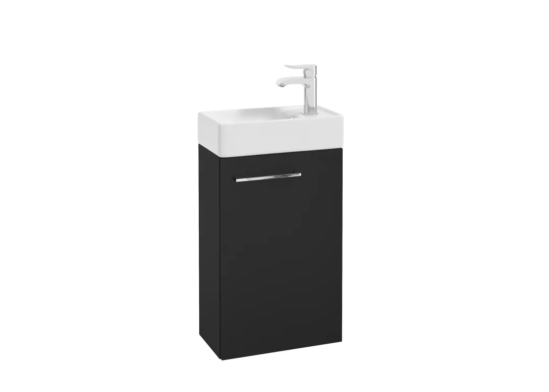 Szafka z umywalką Small 40 cm czarna mat