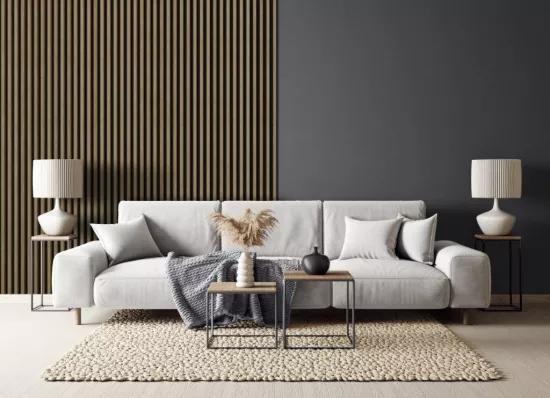 Panel ścienny Linea Slim Single dąb