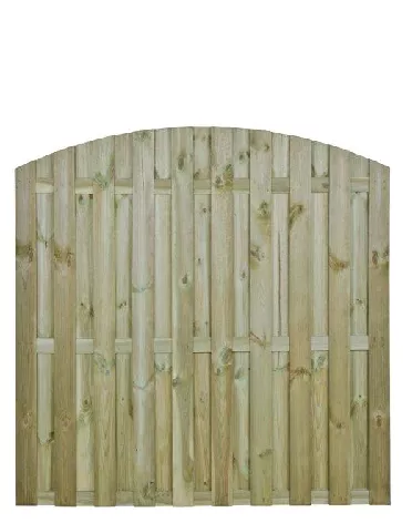 Płot pełny Multi z łukiem 180 x180/160 cm
