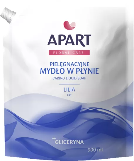 Mydło w płynie Apart 900 ml lilia - zapas