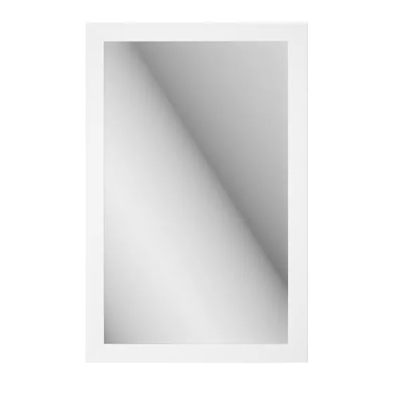 Lustro Lahti 47 x 72 cm białe