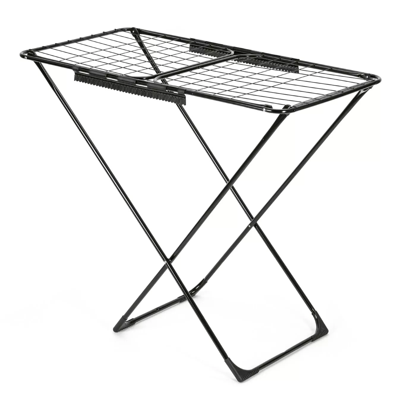 Suszarka balkonowa Vera Black + koszyk na klamerki  KonigHOFFER