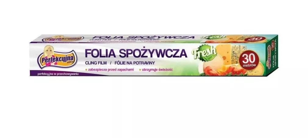 Folia spożywcza, stretch praktyczna 30m box