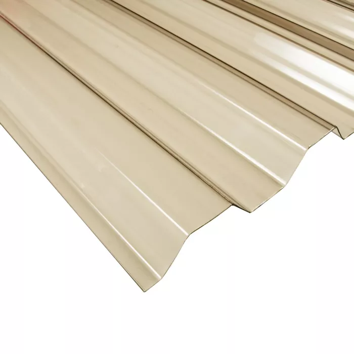 Płyta PVC 90x200/0.8 trapez brąz 70/18/8/SLX