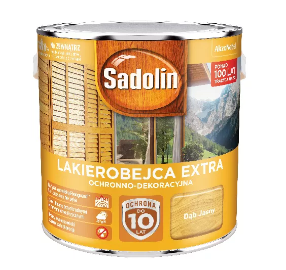 Lakierobejca Sadolin Extra 2,5 l dąb jasny