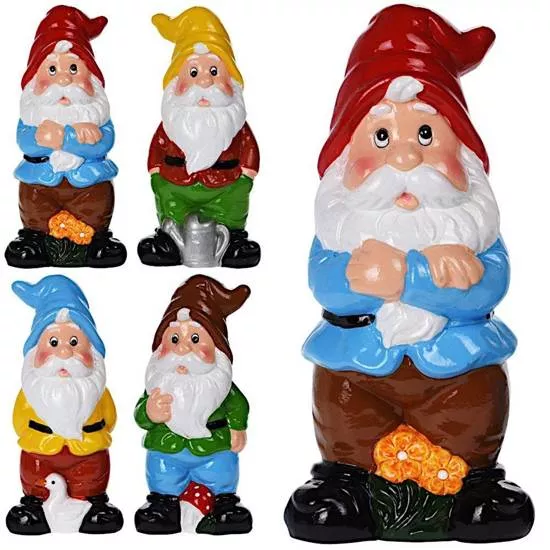 Krasnal ogrodowy ceramiczny 20 cm