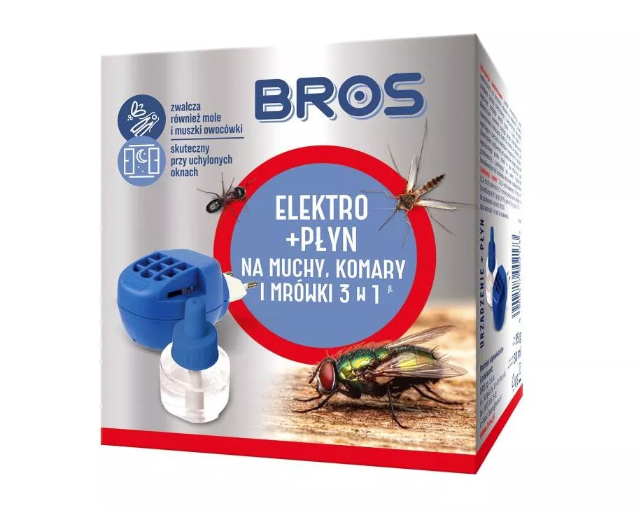 Bros Elektro + płyn na muchy