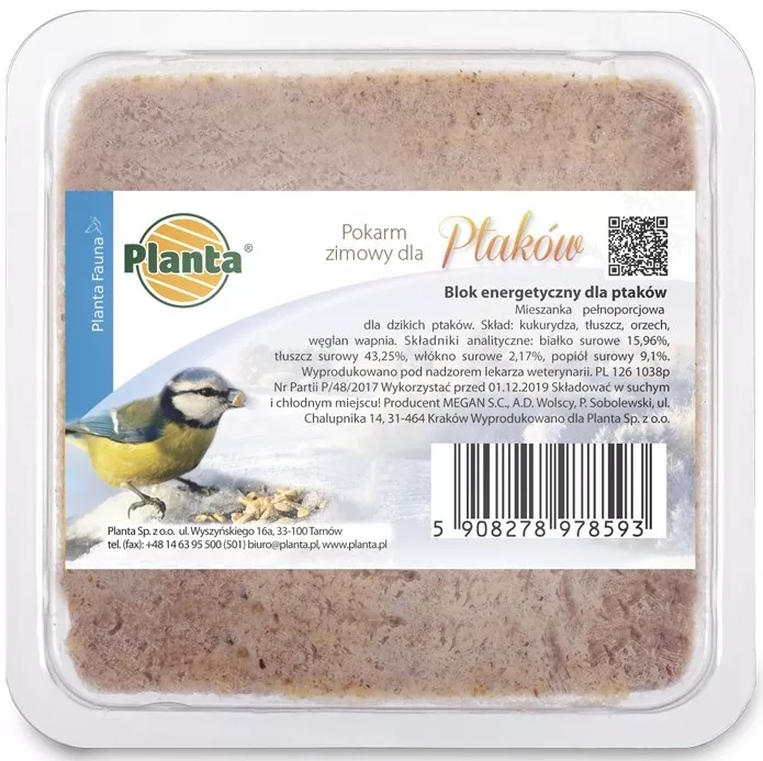 Blok energetyczny dla ptaków 350 g