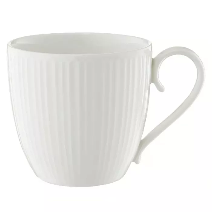 Kubek porcelanowy biały Perla 420 ml
