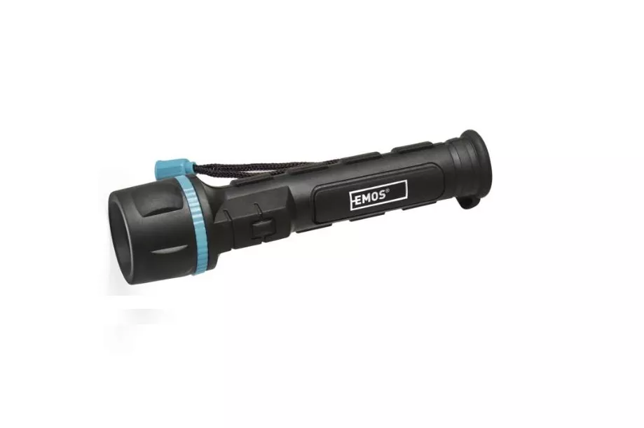 Latarka gumowa 3x LED, 15 lm