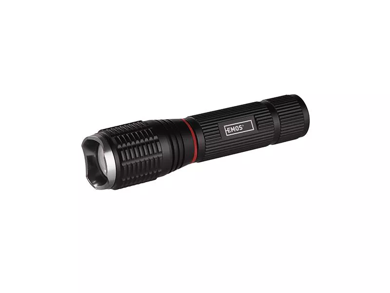Latarka metalowa LED 5W + 3 W