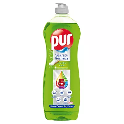 Płyn do mycia naczyń Jabłkowy PUR 750 ml