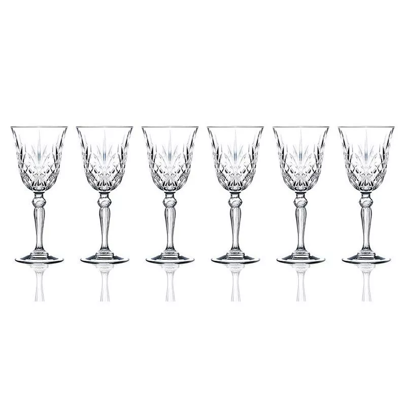 Kieliszki do wina czerwonego RCR Melodia 270 ml