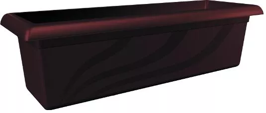 Skrzynka na kwiaty Trend 40 cm brąz