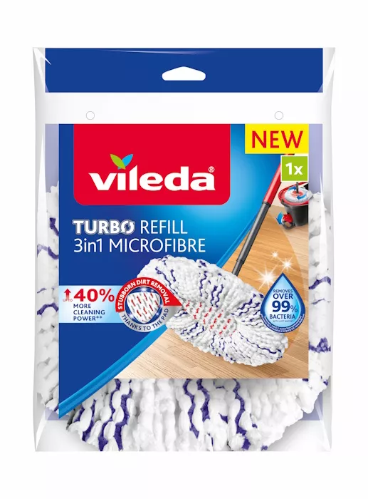Wkład do mopa obrotowego Turbo 3w1 microfibre Vileda