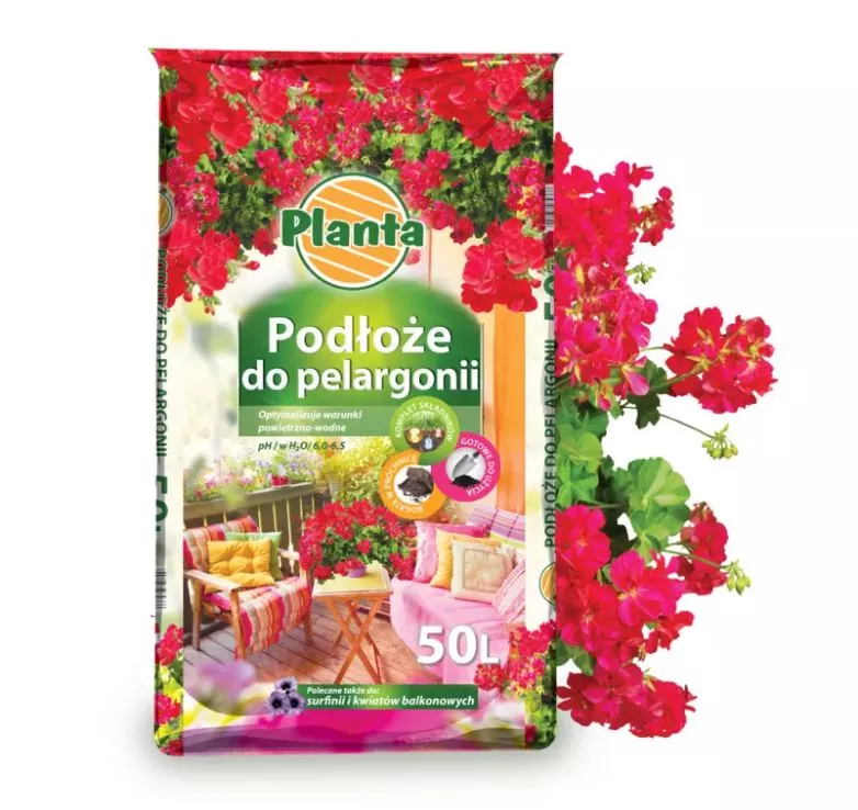 Ziemia do pelargoni 50 l Planta