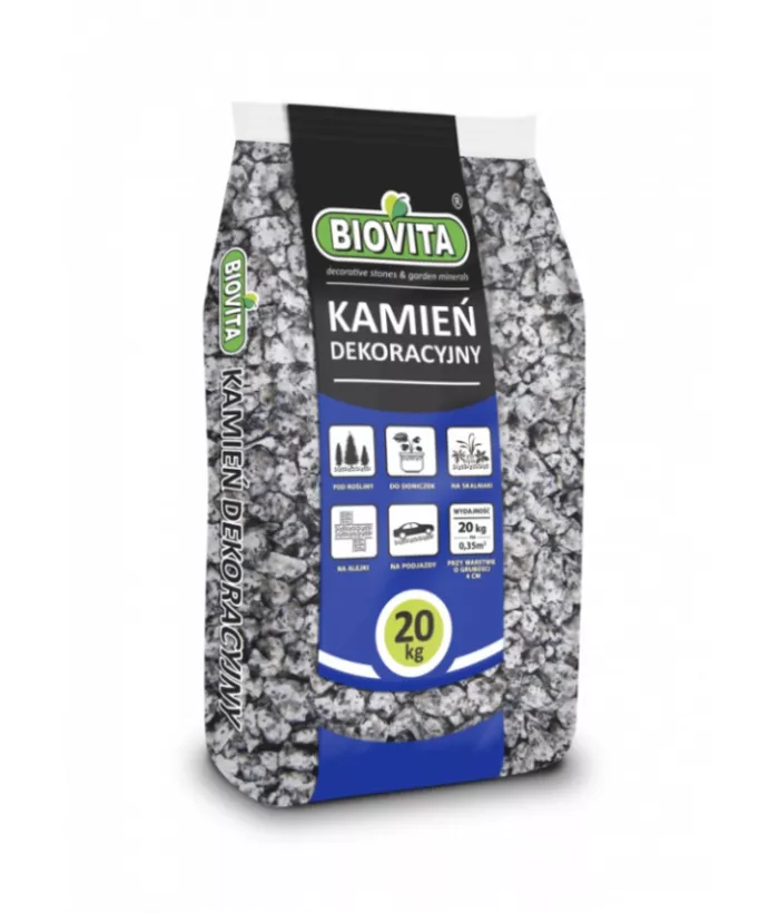 Kamień grys  8-16 dalmatyńczyk/pieprz i sól 20 kg granit