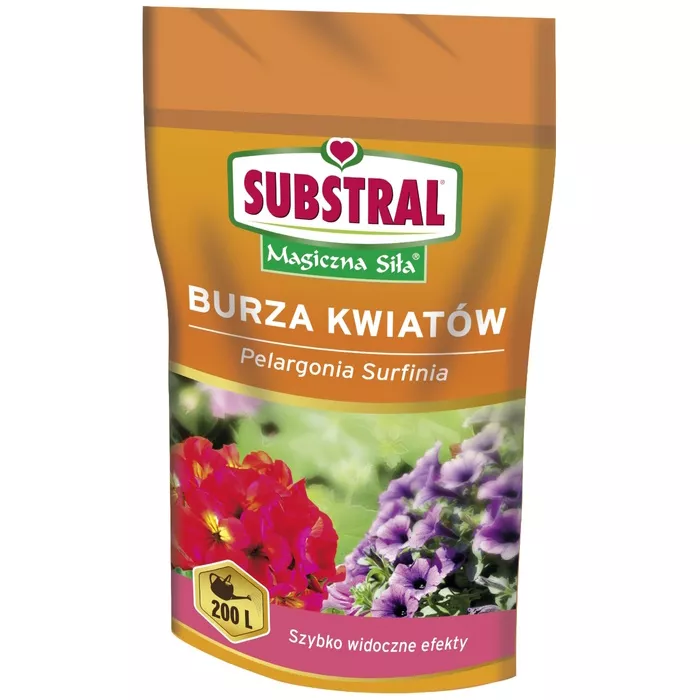 Nawóz Substral "Burza Kwiatów" 200 g Magiczna Siła