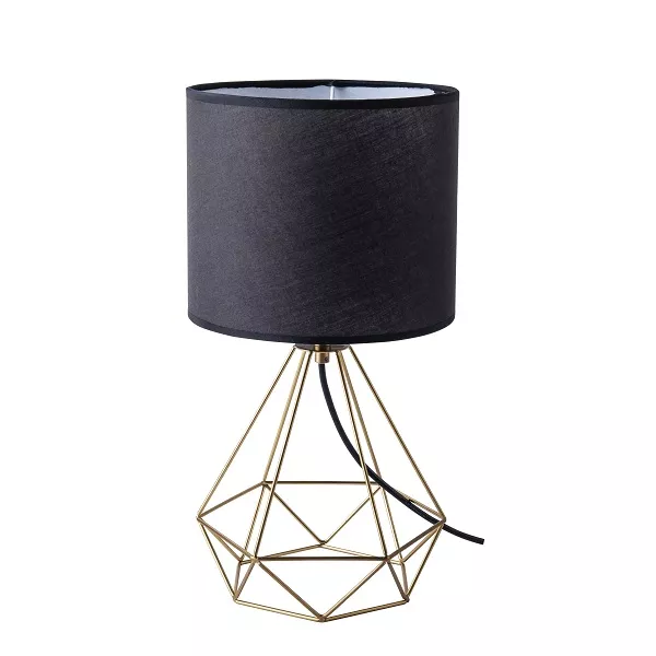 Lampa stołowa HIRA gold-black