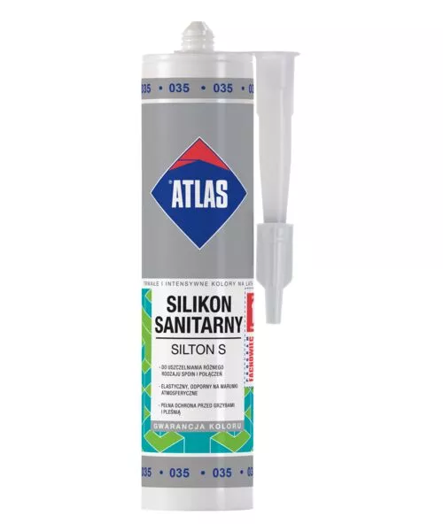 Atlas silikon Sanitarny Silton szary 