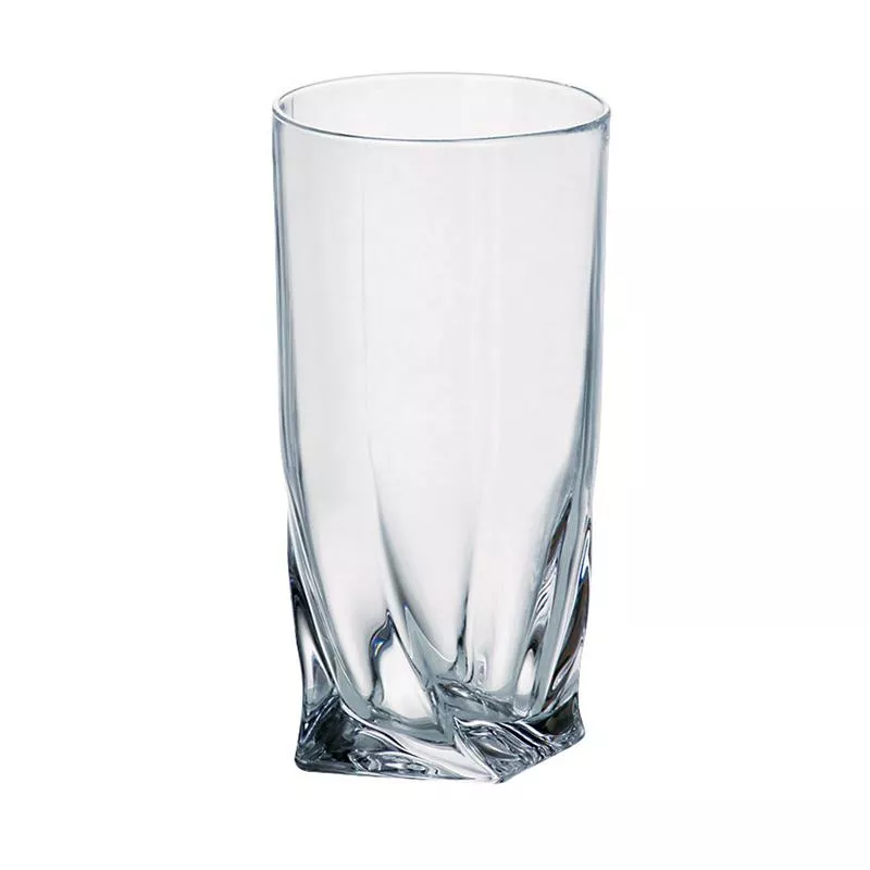 Szklanki Long Bohemia Quadro 350 ml 