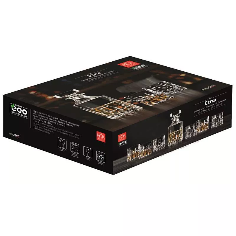 Zestaw do whisky 1+6 RCR Etna