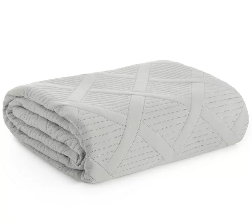 Narzuta Alara 220x240 cm srebrna EUROFIRANY