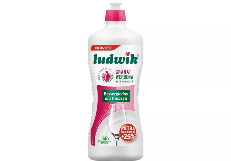 Płyn do mycia naczyń Ludwik 900 g granat z werbeną