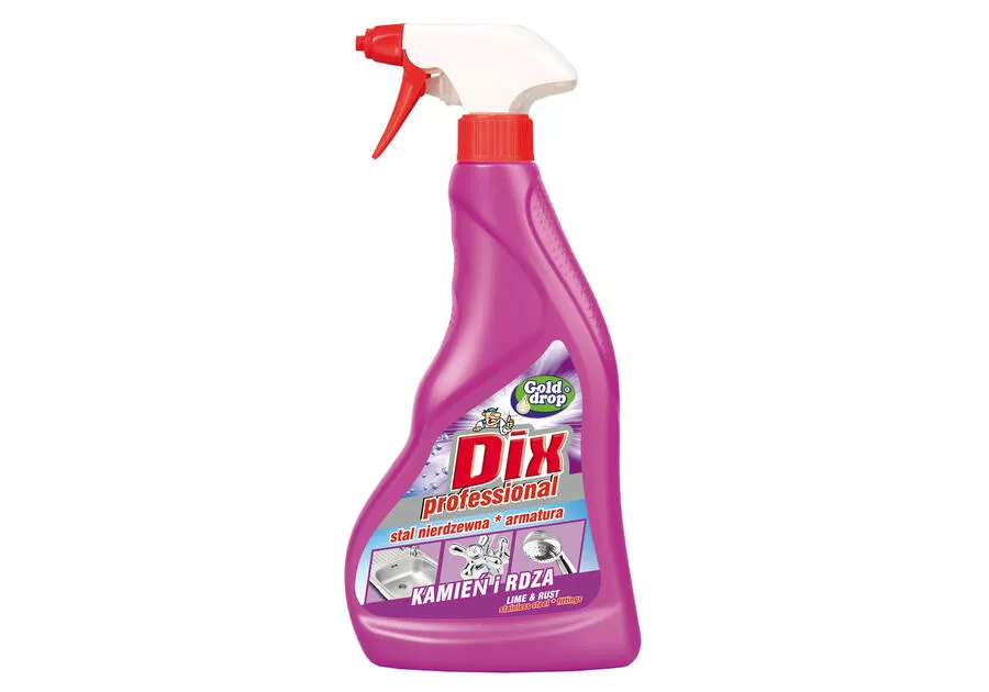 Płyn do czyszczenia z kamienia i rdzy 500ml spray Dix