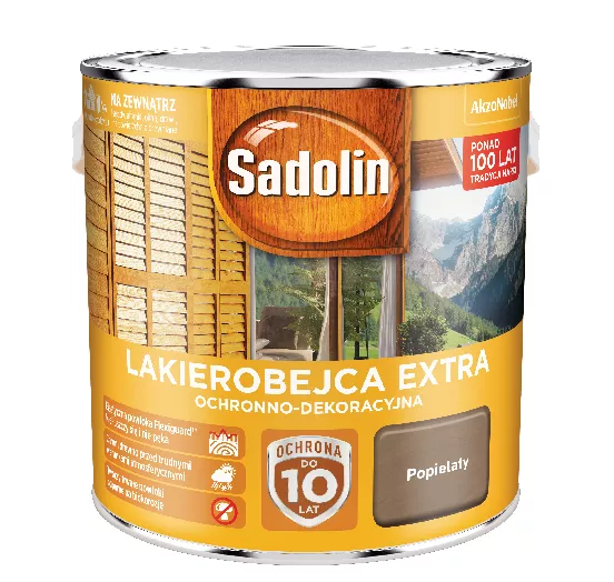Lakierobejca Sadolin Extra 2,5 l popielaty